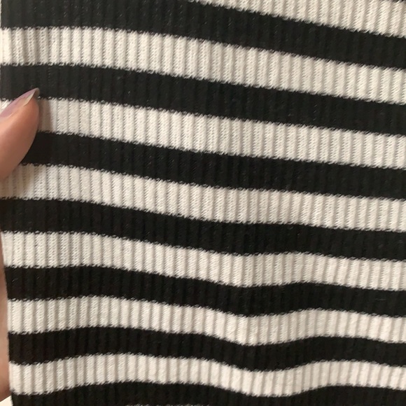 Stretchy Billabong waffle striped shirt - Picture 4 of 5